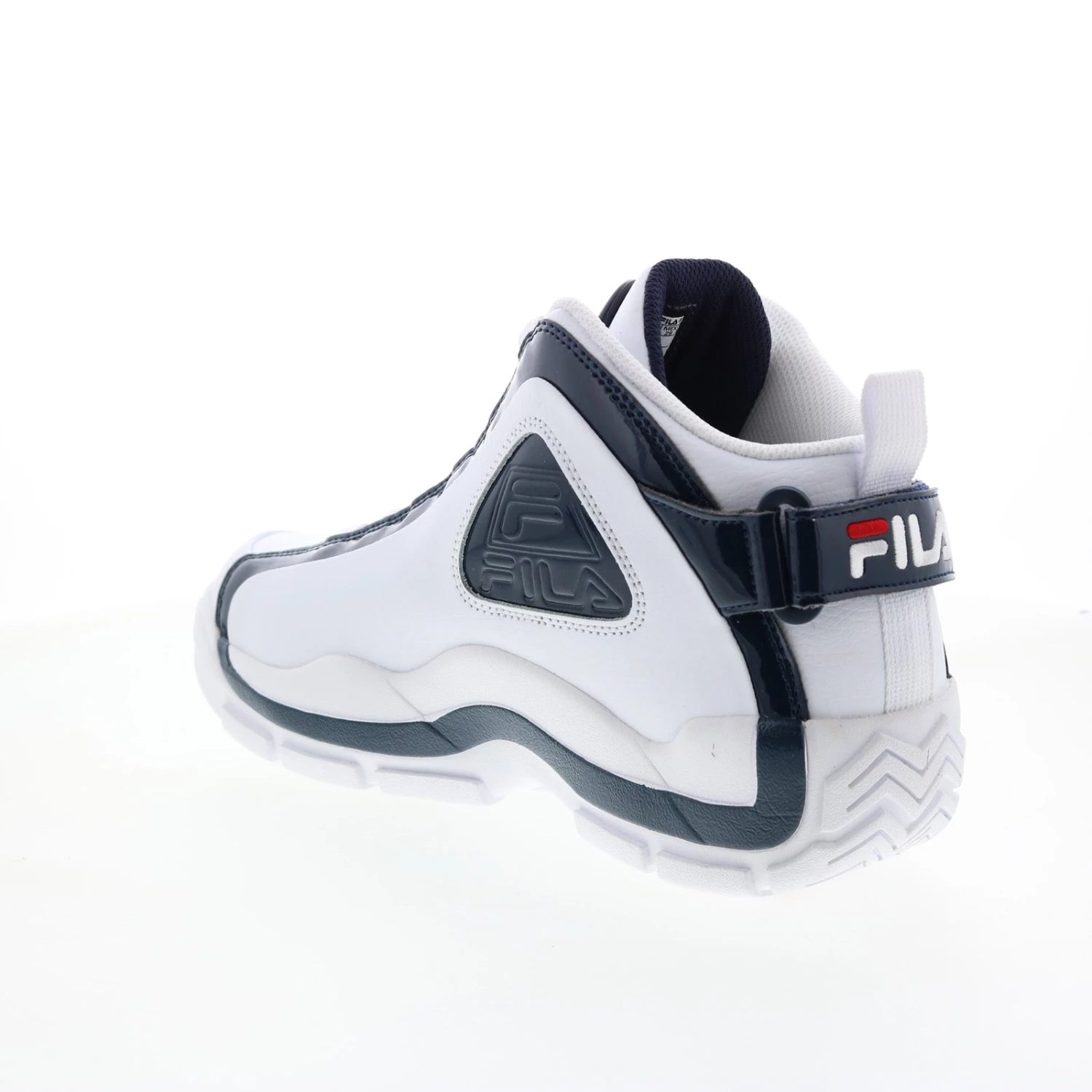 Fila Grant Hill 2 1BM00866-125 Mens White Leather Athletic Basketball Shoes - Image 6