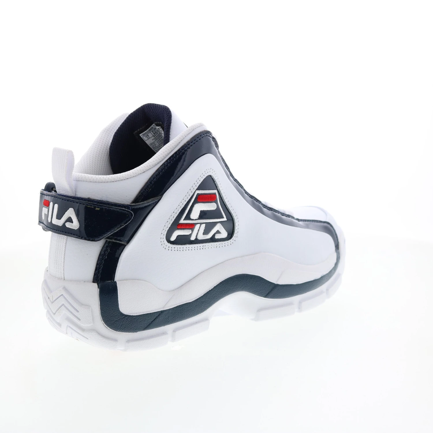 Fila Grant Hill 2 1BM00866-125 Mens White Leather Athletic Basketball Shoes - Image 8