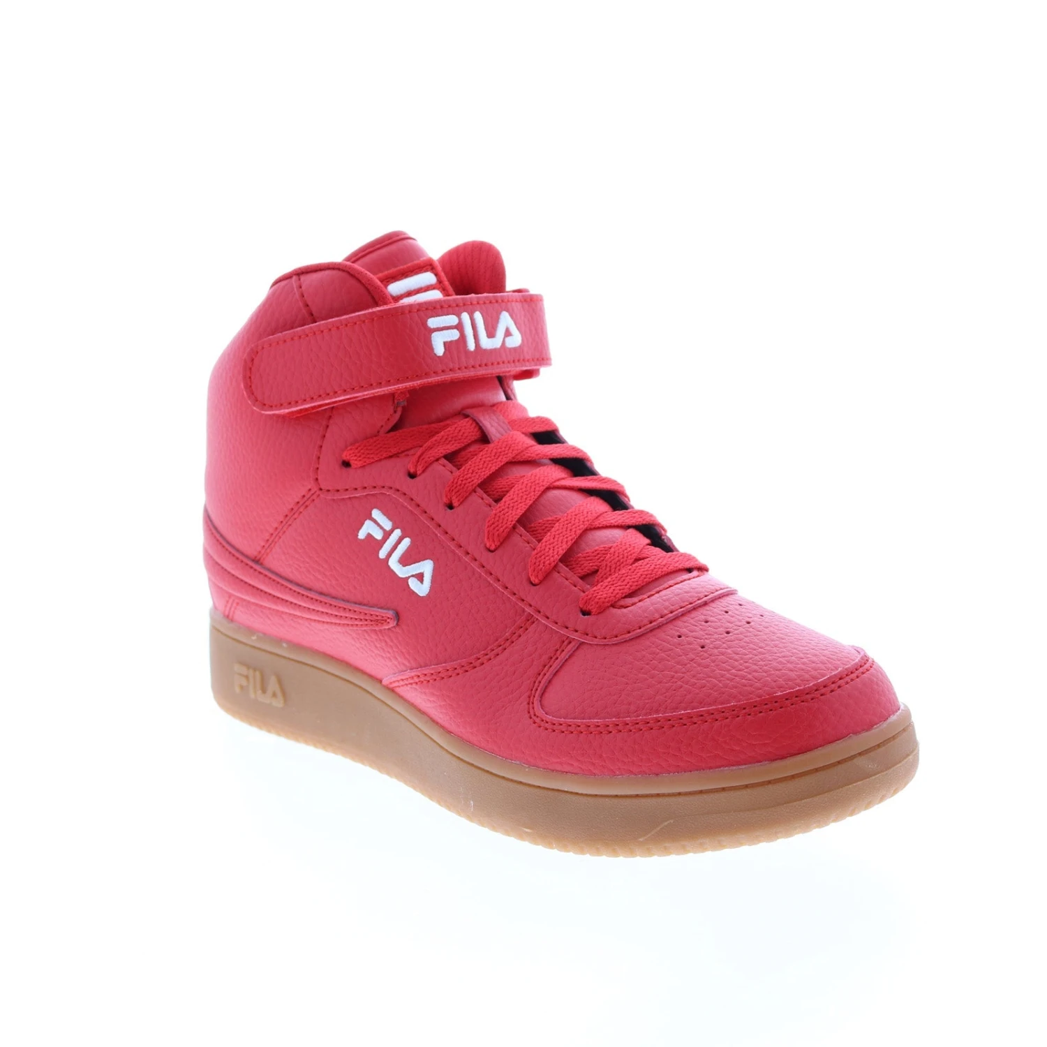 Fila A-High Gum 1BM01765-946 Mens Red Synthetic Lifestyle Sneakers Shoes - Image 2