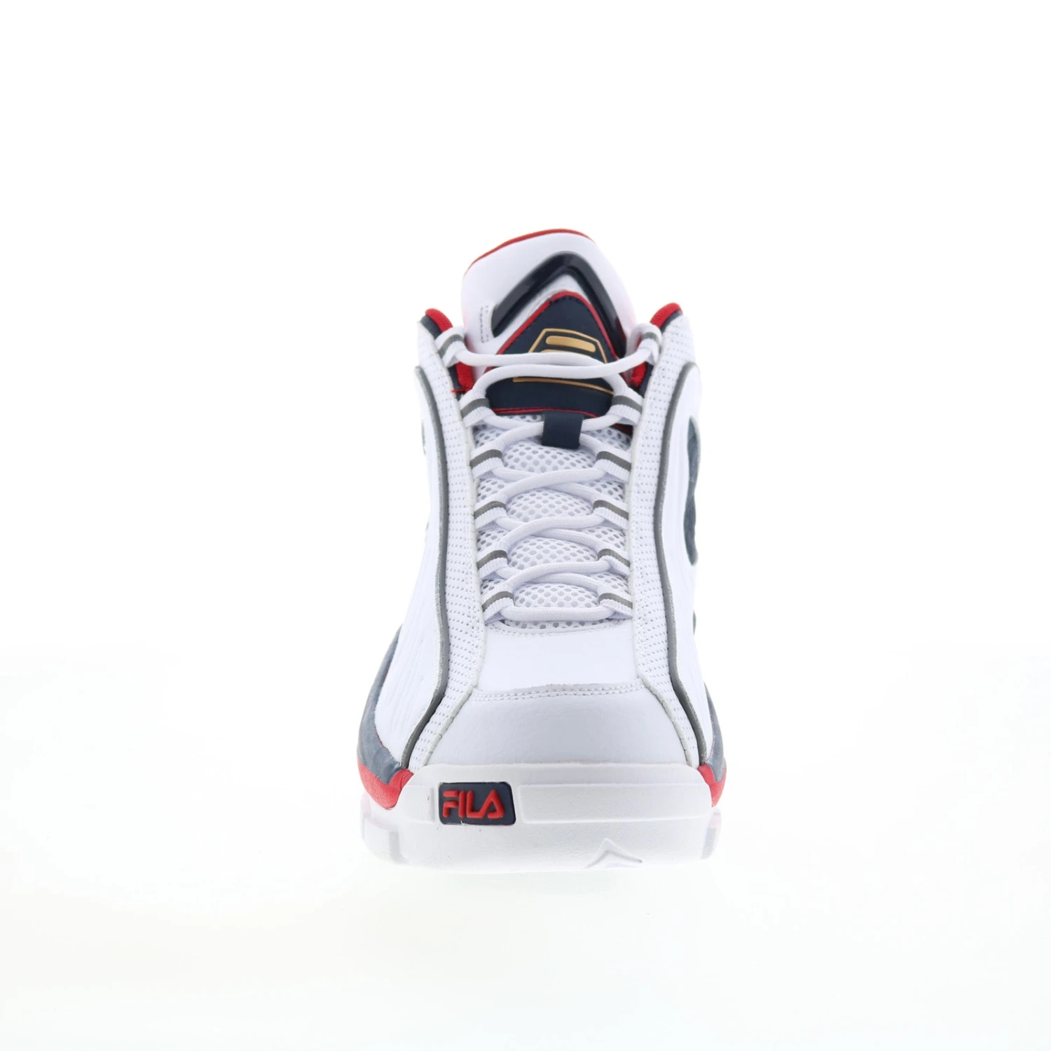 Fila Grant Hill 2 GB 1BM01847-125 Mens White Leather Athletic Basketball Shoes - Image 3