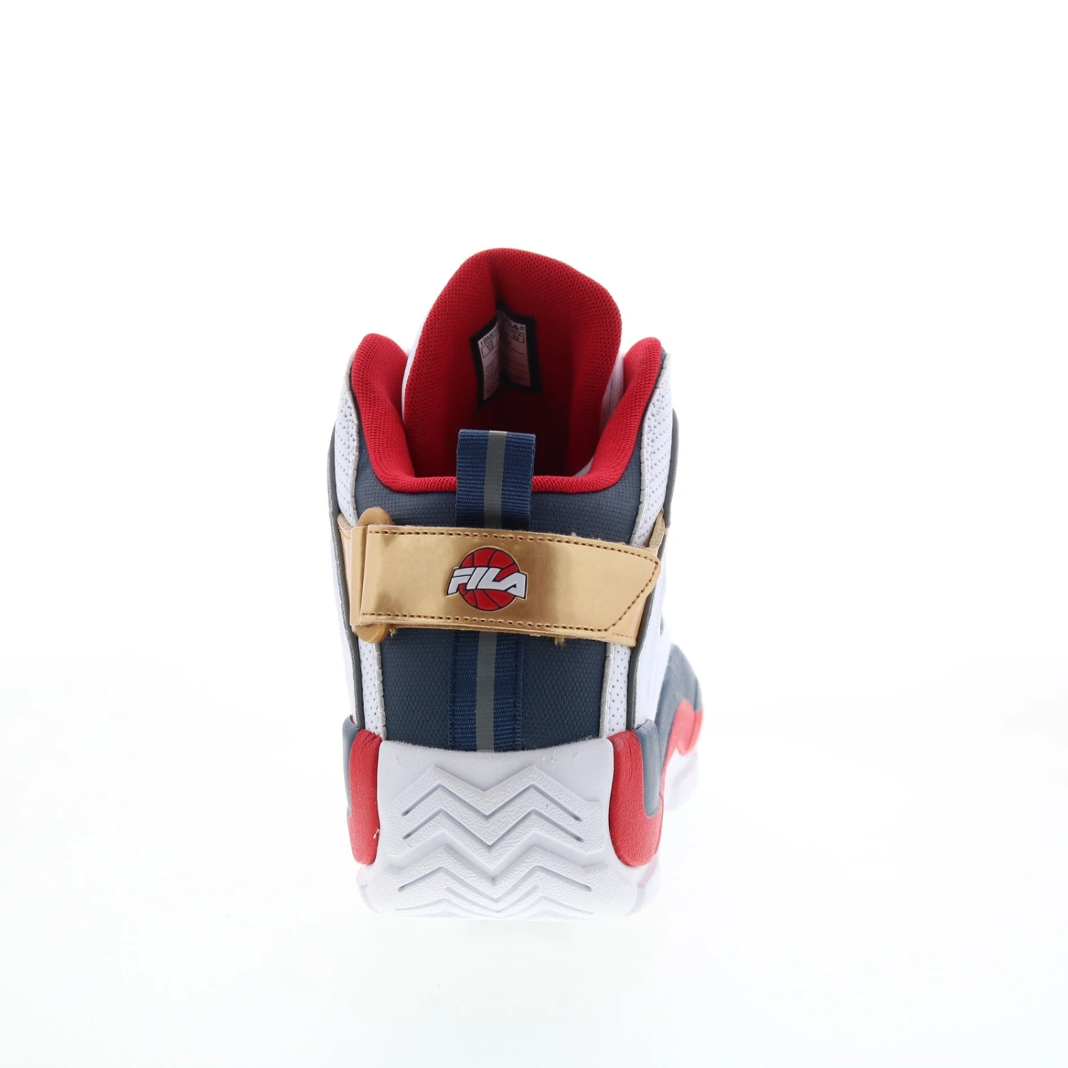 Fila Grant Hill 2 GB 1BM01847-125 Mens White Leather Athletic Basketball Shoes - Image 7