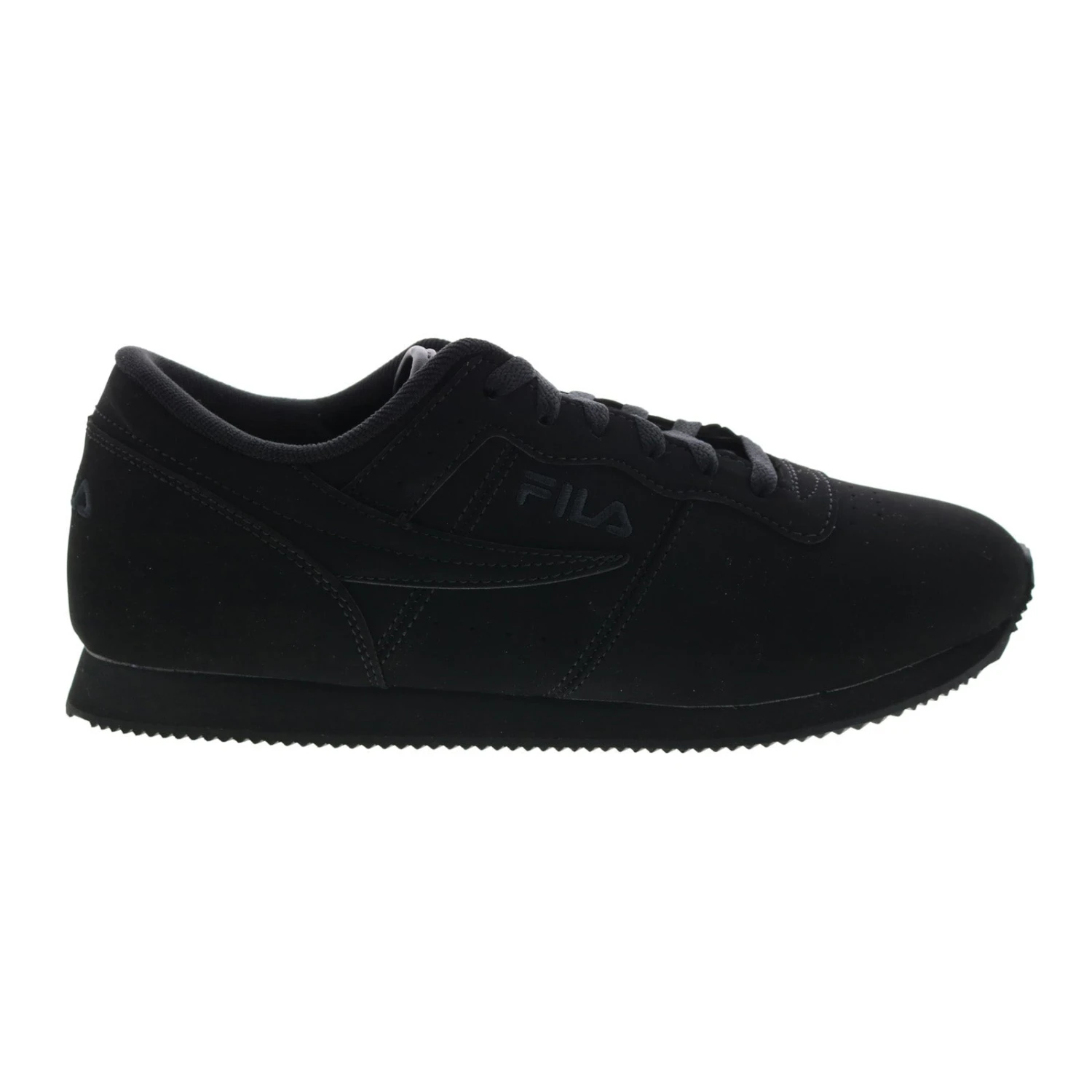 Fila Machu 1CM00553-001 Mens Black Nubuck Lifestyle Sneakers Shoes