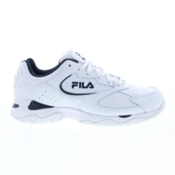 Fila Tri Runner 1CM00882-125 Mens White Leather Athletic Running Shoes