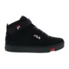 Fila V-10 Lux 1CM01212-014 Mens Black Nubuck Lace Up Lifestyle Sneakers Shoes