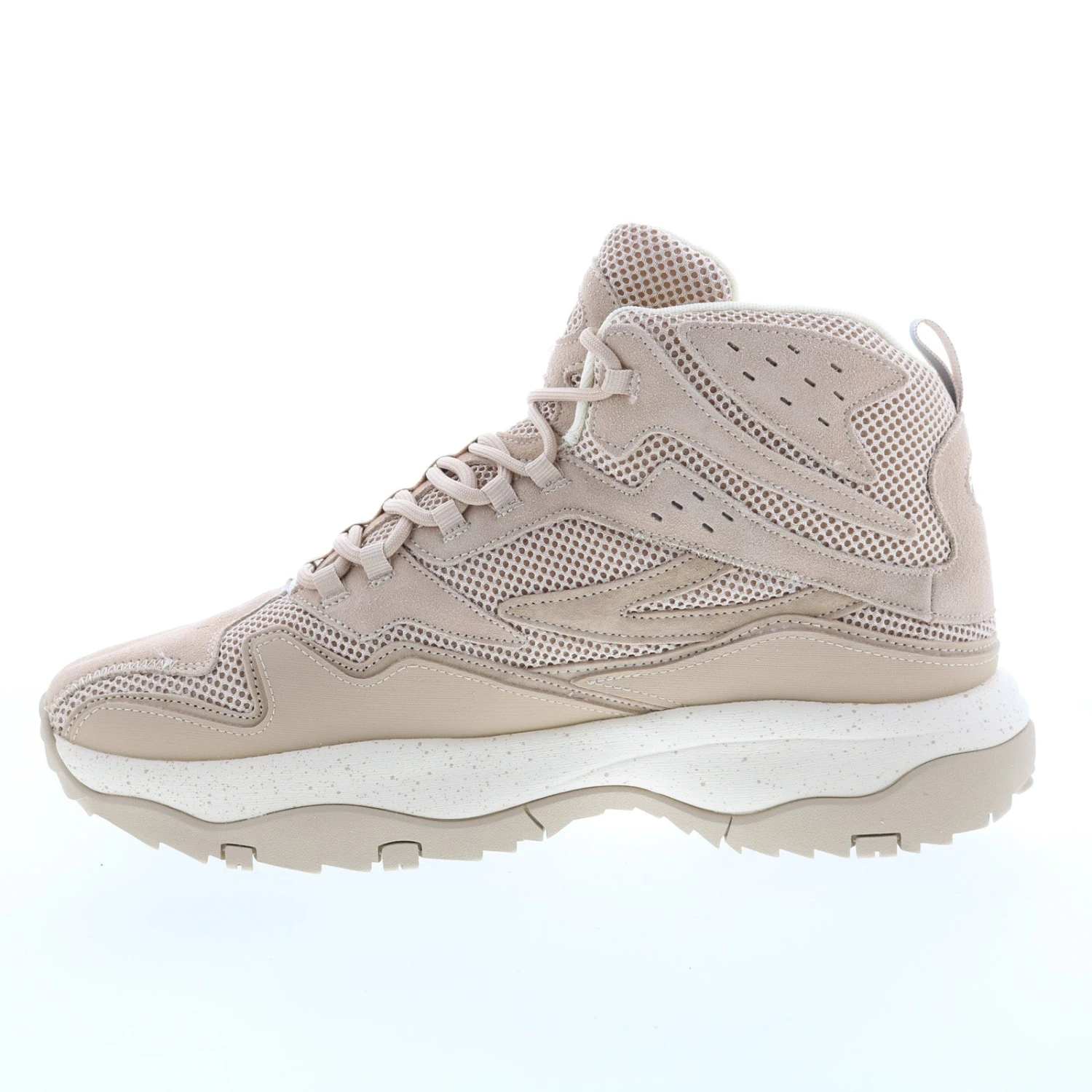 Fila Ranger Boot 1HM01845-232 Mens Brown Suede Lace Up Casual Dress Boots - Image 3