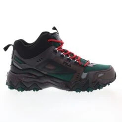 Fila Oakmont Trail Mid 1JM01276-362 Mens Green Athletic Hiking Shoes