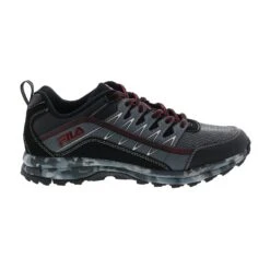 Fila Evergrand Trail 21.5 1JM01576-053 Mens Gray Mesh Athletic Hiking Shoes