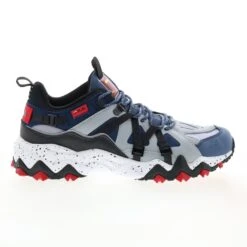 Fila Excursion 1JM01754-401 Mens Blue Leather Lifestyle Sneakers Shoes