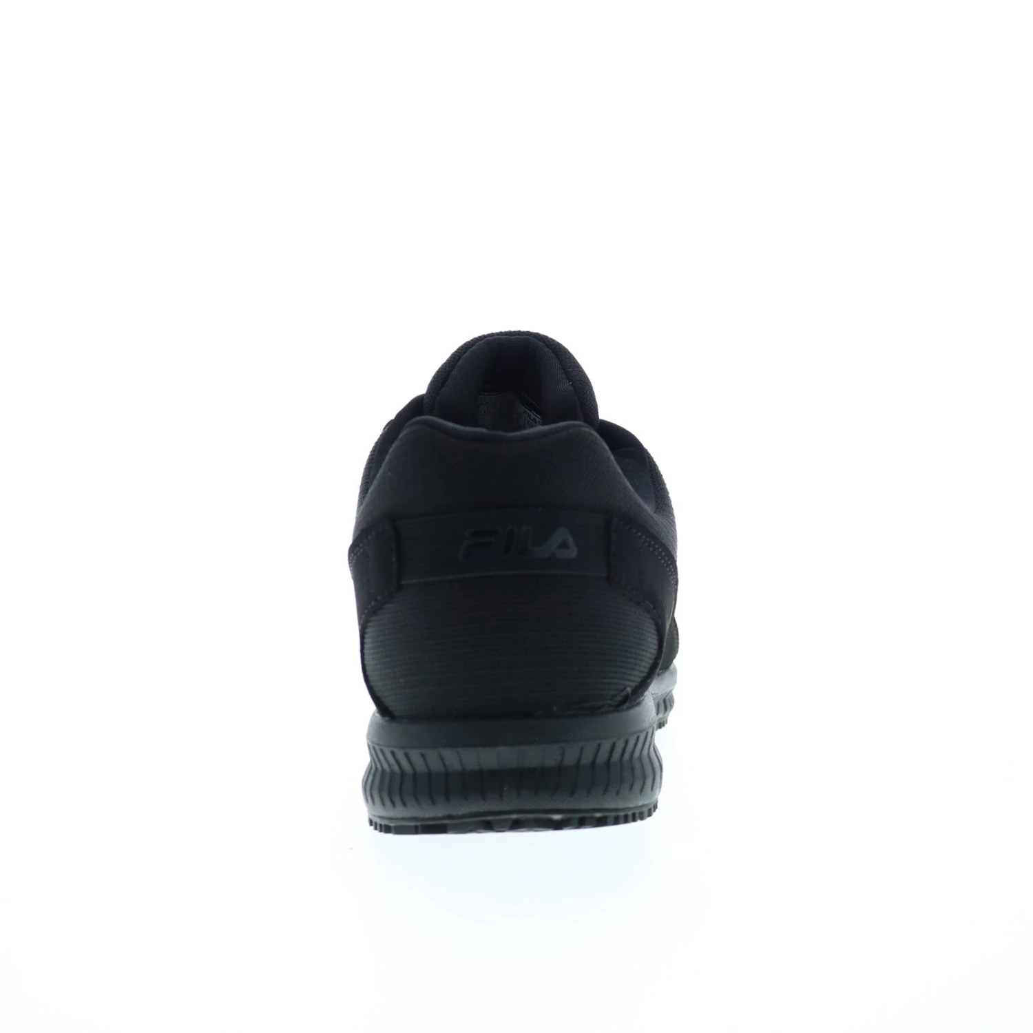 Fila Memory Layers Slip Resistant Mens Black Wide Athletic Work Shoes - Image 4