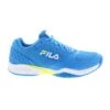 Fila Volley Zone 1PM00595-424 Mens Blue Canvas Lifestyle Sneakers Shoes