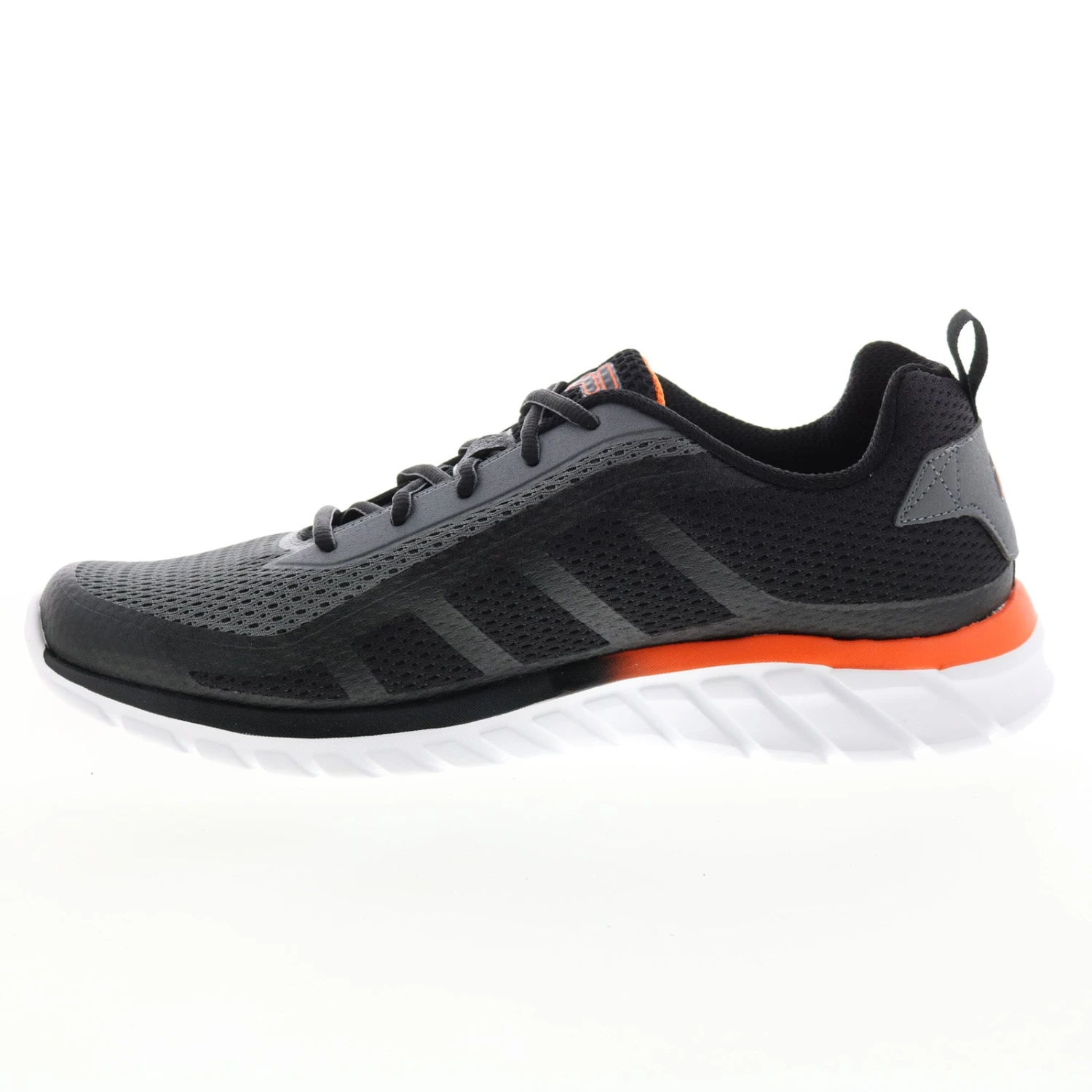 Fila Memory Diskize 2 1RM00696-054 Mens Gray Canvas Athletic Running Shoes - Image 3