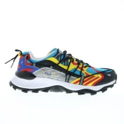 Fila Expeditioner 1RM01546-431 Mens Blue Leather Lifestyle Sneakers Shoes