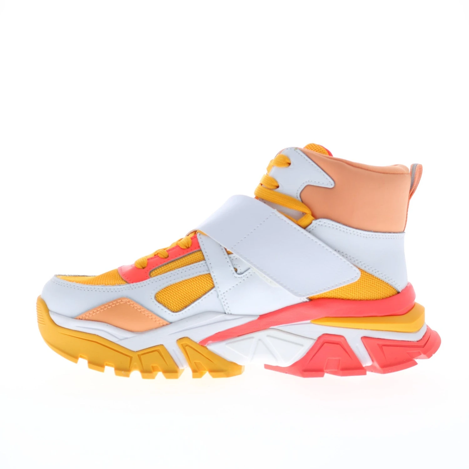 Fila Vittori 5CM01812-823 Womens Orange Leather Lifestyle Sneakers Shoes - Image 3