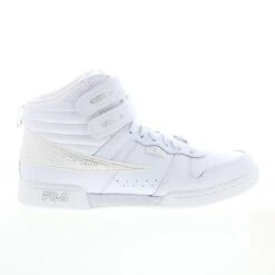 Fila F-14 Crystals 5FM01811-101 Womens White Lifestyle Sneakers Shoes