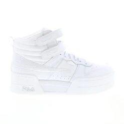 Fila F-14 Lifted 5FM01816-154 Womens White Leather Lifestyle Sneakers Shoes