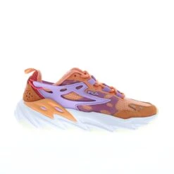 Fila Ray Tracer Evo 5RM01911-822 Womens Orange Mesh Lifestyle Sneakers Shoes