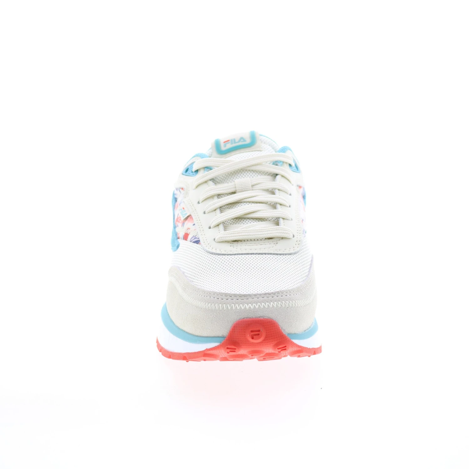 Fila Renno 5RM01983-147 Womens White Suede Lifestyle Sneakers Shoes - Image 2