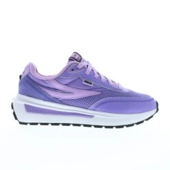 Fila Renno Premium 5RM02248-522 Womens Purple Lifestyle Sneakers Shoes
