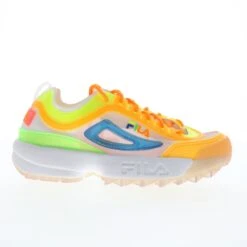 Fila Disruptor II Tl 5XM00833-149 Womens Orange Lifestyle Sneakers Shoes