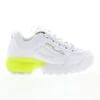 Fila Disruptor 2A 5XM01120-108 Womens White Leather Lifestyle Sneakers Shoes