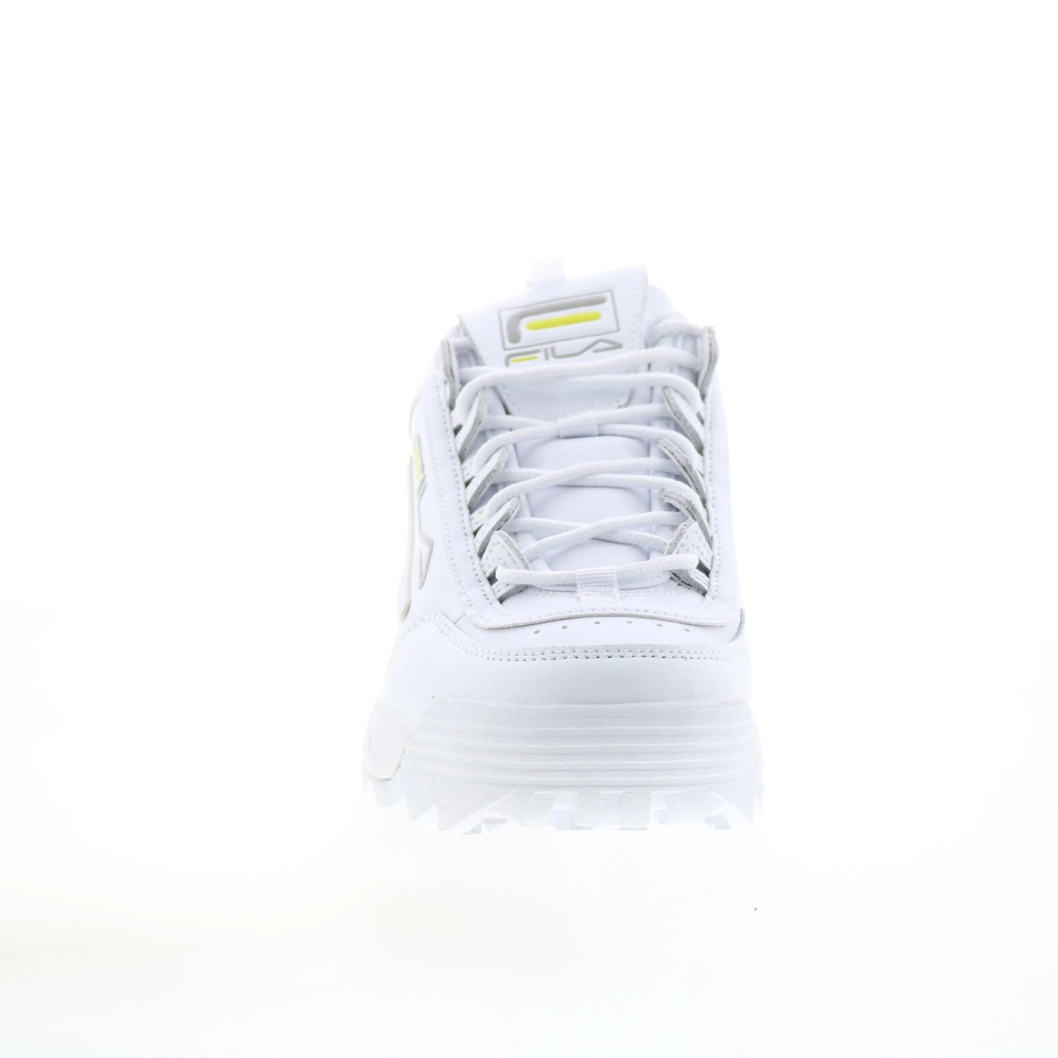 Fila Disruptor 2A 5XM01120-108 Womens White Leather Lifestyle Sneakers Shoes - Image 2