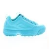 Fila Disruptor II Premium 5XM01295-400 Womens Blue Lifestyle Sneakers Shoes