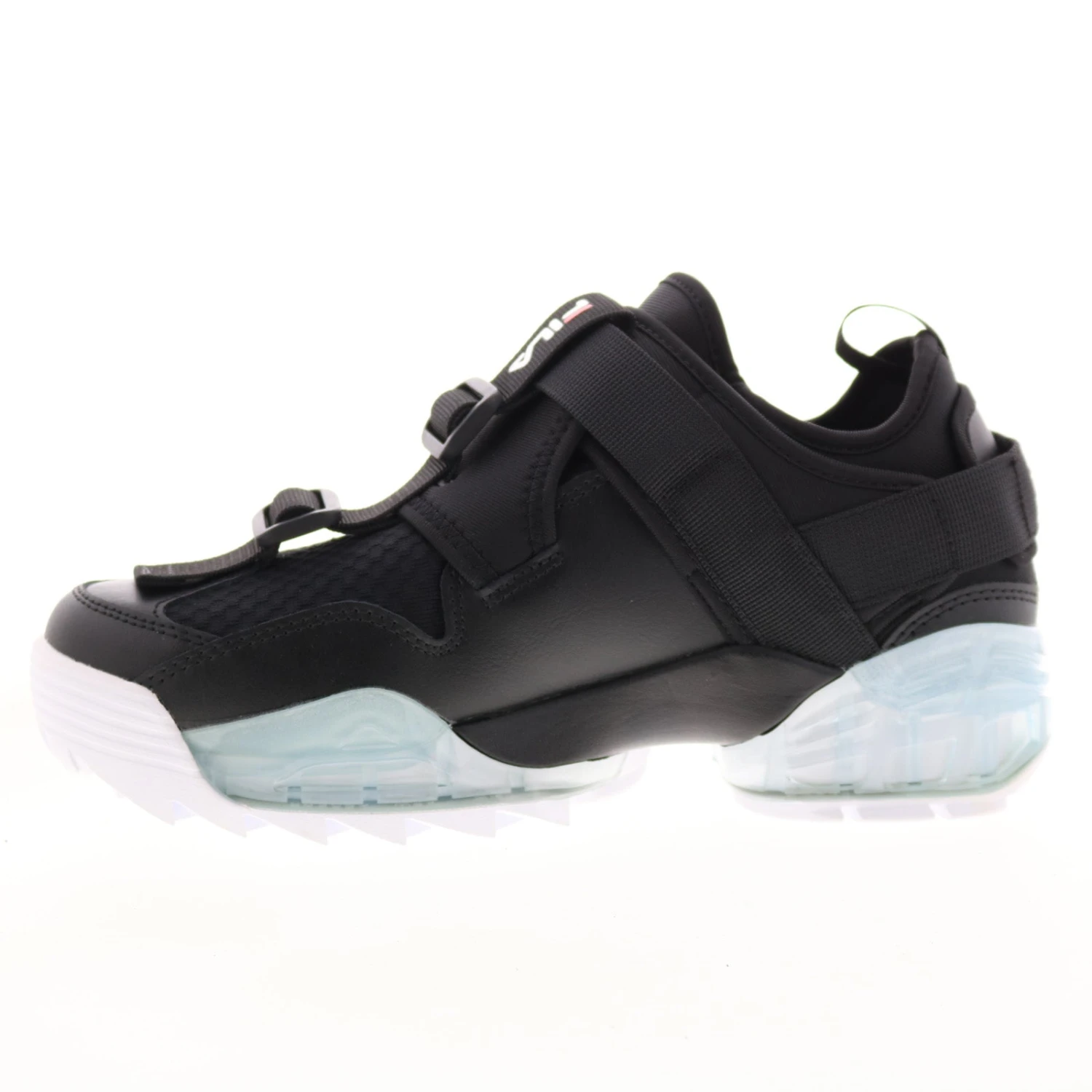 Fila Unit LE 5XM01524-014 Womens Black Leather Lifestyle Sneakers Shoes - Image 3