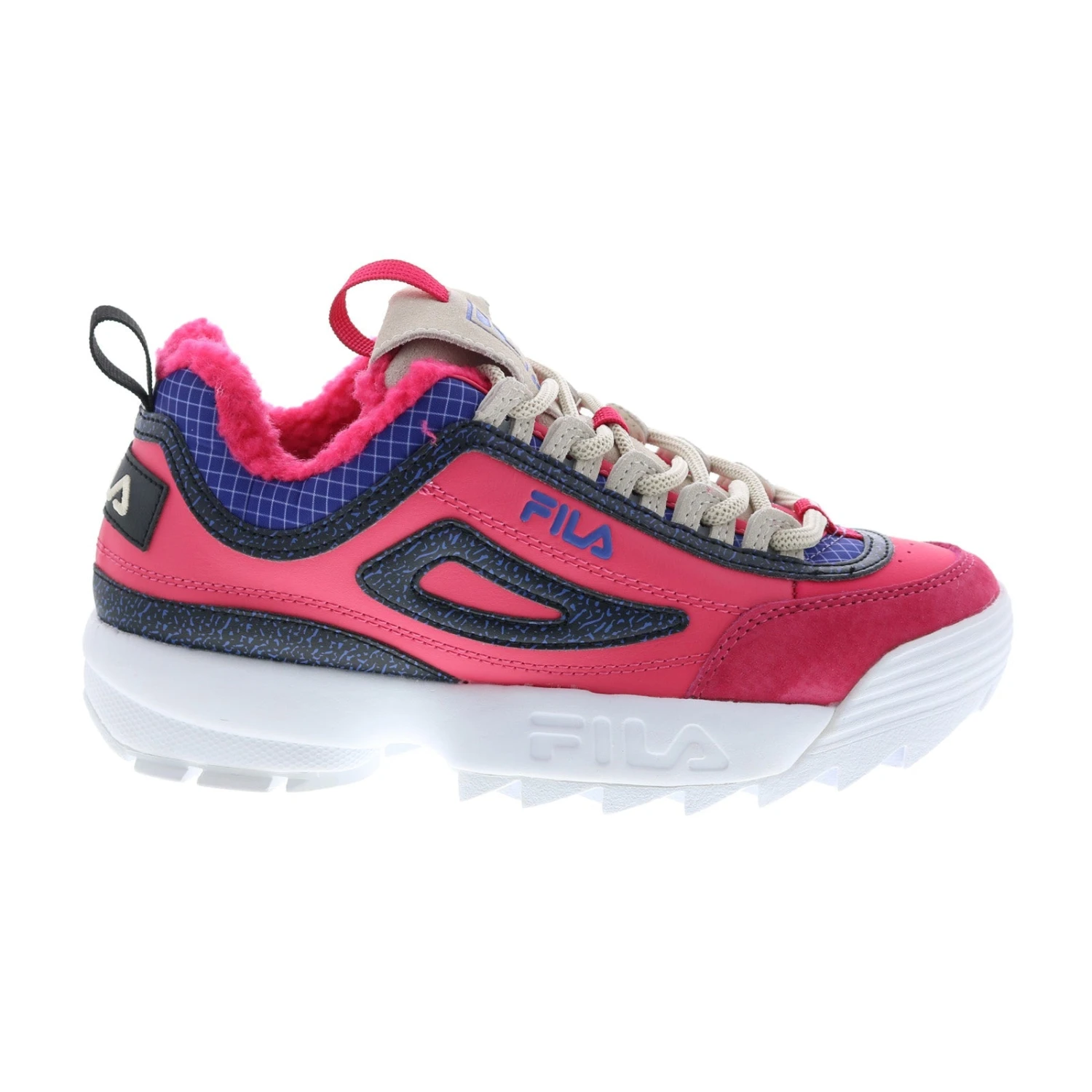 Fila Disruptor II Premium 5XM01591-602 Womens Pink Lifestyle Sneakers Shoes