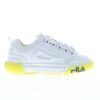 Fila Disruptor II Vulcanized 5XM01789-108 Womens White Lifestyle Sneakers Shoes
