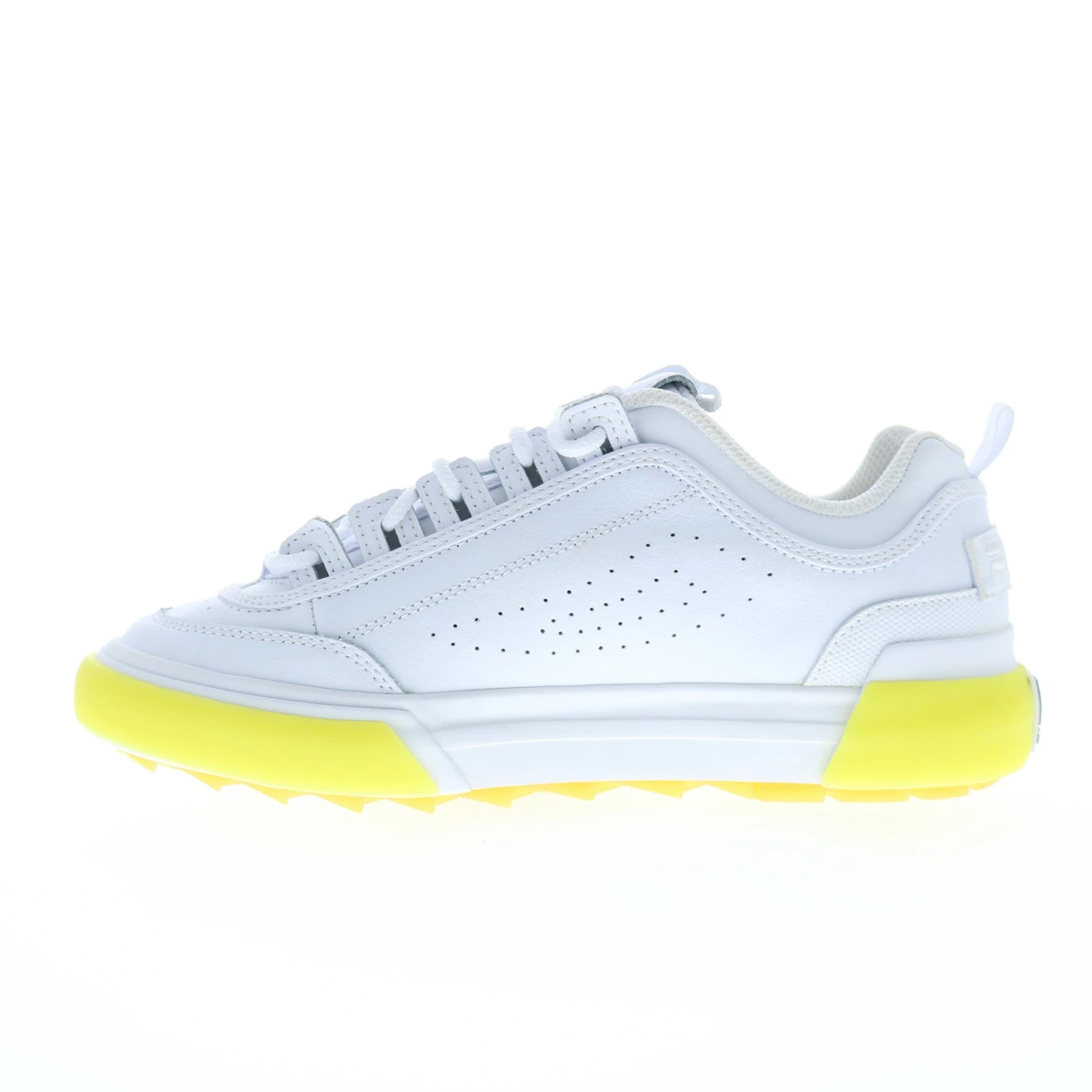 Fila Disruptor II Vulcanized 5XM01789-108 Womens White Lifestyle Sneakers Shoes - Image 3