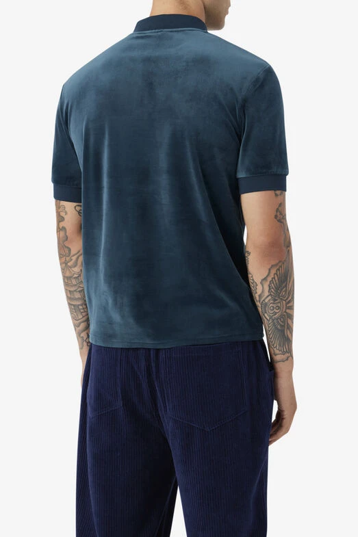 Fila Devon Velour Polo - Image 3