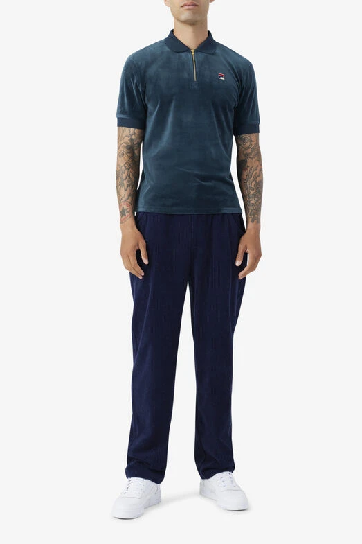 Fila Devon Velour Polo - Image 4