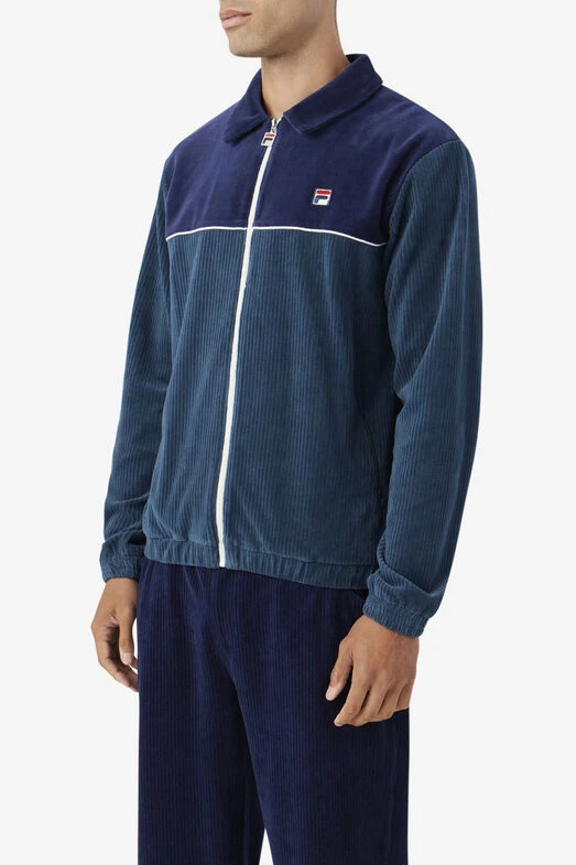 Fila Gerard Velour Jacket - Image 2