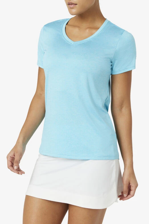 Fila Pickleball Silky V-Neck - Image 2